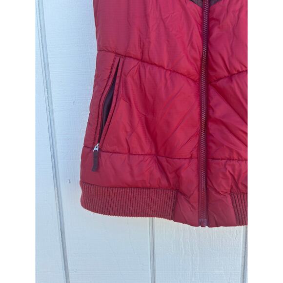 Smartwool Bomber Vest, Women's, Merino Wool, Smartloft, Masala Red, Sz S‎ - Picture 4 of 4